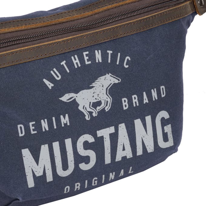 MUSTANG Gordeltas Houston Waistbag Navy Donkerblauw