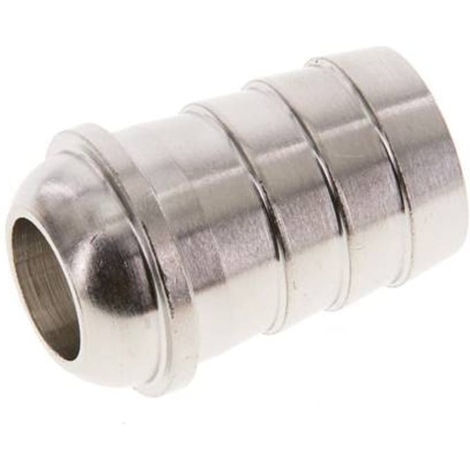 19 mm vernikkeld Messing Slangpilaar zonder Wartelmoer (G3/4'') 13.5mm [2 Stuks]