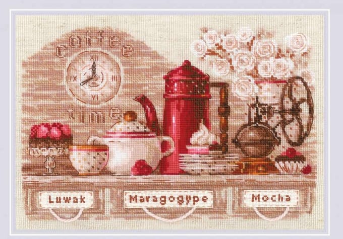 Coffee Time Aida telpakket - Riolis