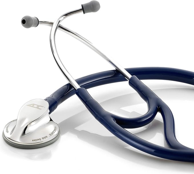Adscope® 600 Platinum Cardiology Stethoscoop Navy