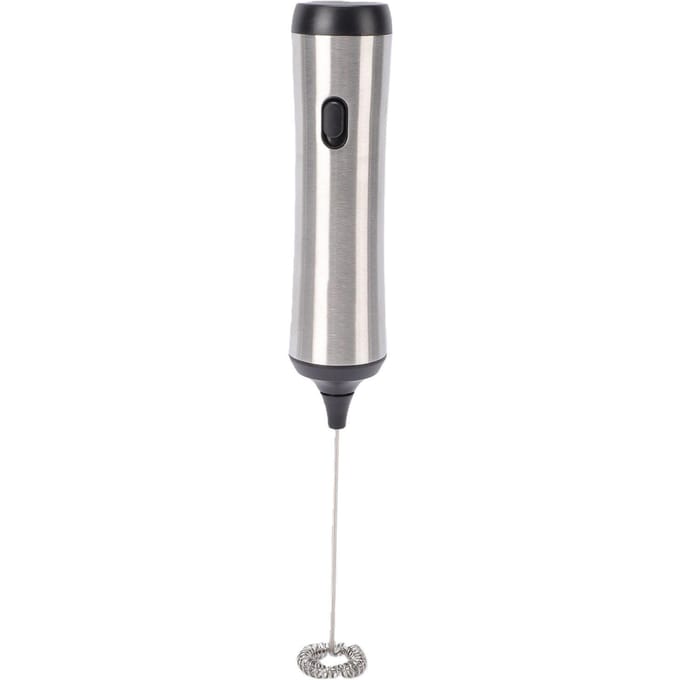 Handmatige Elektrische Melkopschuimer met USB-oplaadkabel Melkschuim Maker Staaf Garde voor Koffie Warme Chocolade white