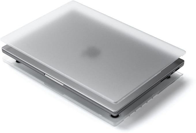 Satechi Eco Hardshell Case geschikt voor MacBook Pro 16 M1 2022 - Transparant