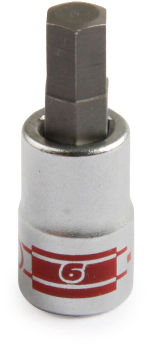 1/4'' Inbus Dop/bit zeskant metrisch