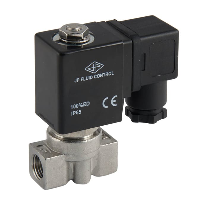 Magneetventiel ST-DA 1/4'' rvs FKM 0-13bar 24V DC - ST-DA014S030F-024DC