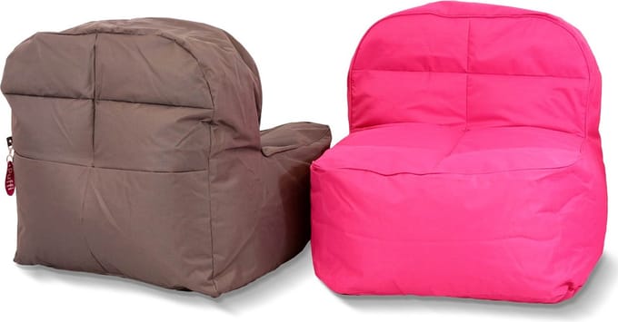 Puffi Zitzak - Sofa Stoel - Kleur: Rood