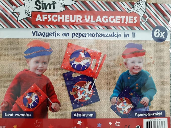 sinterklaas Vlaggetje en zakjes