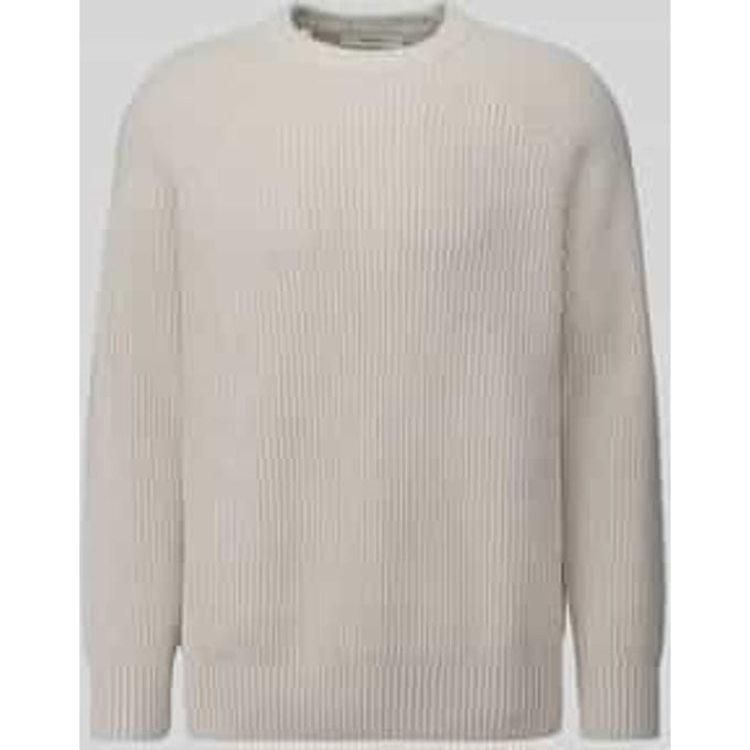 Regular fit pullover van puur katoen model 'BRAUN'