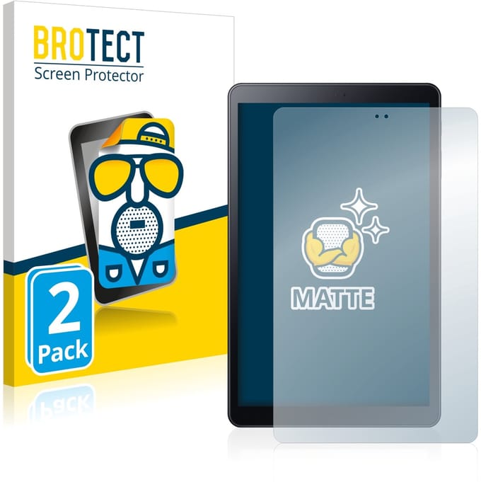BROTECT - Screenprotector voor Samsung Galaxy Tab A 10.5 2018 LTE - Folie Beschermfolie matte 2 Stuks