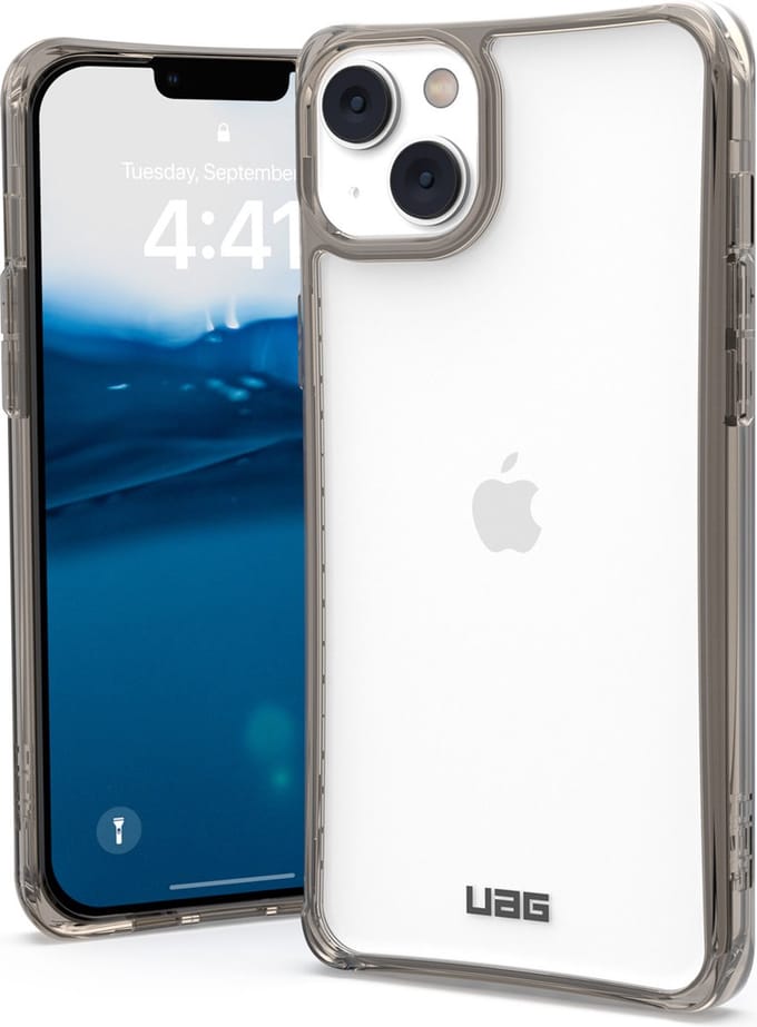 UAG - Plyo geschikt voor iPhone 14 Plus Hoesje - ash grijs