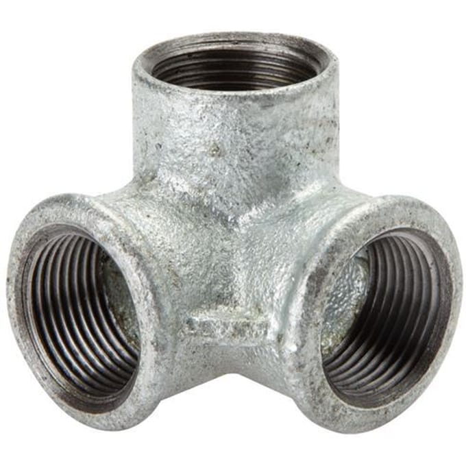 Verdeler 1/2'' Binnendraad Smeedbaar Gietijzer 25bar [2 Stuks]