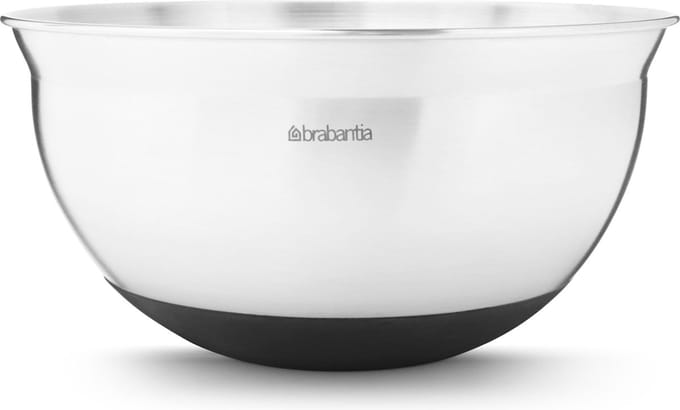 Brabantia Profile Beslagkom - 1,6 l - Matt Steel met Zwart