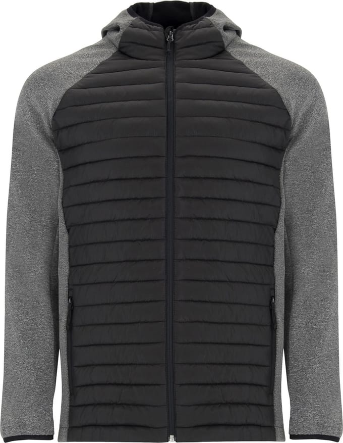 Roly Minsk Jacket RY1120 - Black 02/Black Melange 243 - L