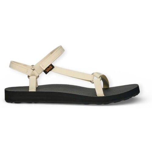 Teva Original Universal Slim Sandalen in White/Black voor Dames, Maat 38