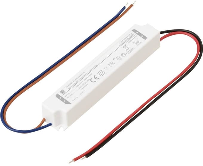TRU COMPONENTS TC-YCL15-2400750 LED-transformator IP67 Constante spanning 18 W 0.75 A 24 V/DC 1 stuk(s)