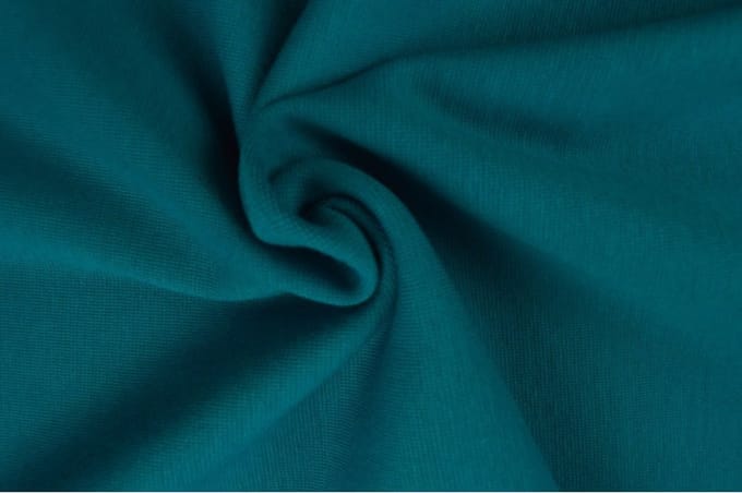 Boordstof Effen - Donker turquoise - 1 meter - Per meter