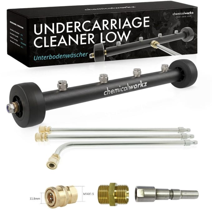 ChemicalWorkz® - Undercarriage Cleaner Low - QUICK RELEASE STEEKPIN D12