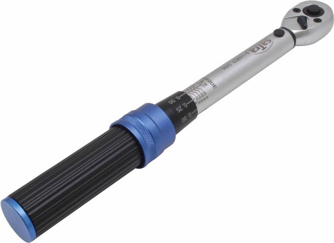 momentsleutel - 1/4 duims aansluiting - vanaf 5 tot 25 nm - krachtsleutel - torque sleutel - satra