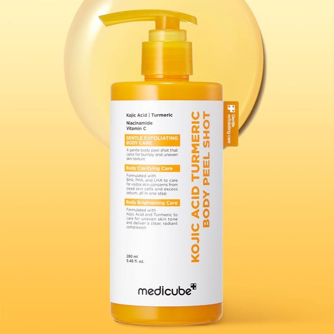[medicube] Kojic Acid Curcuma Exfoliant Corp Shot 280ml