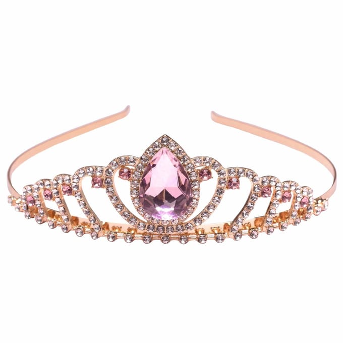 Great Pretenders - Diadeem haarband prinsessenkostuum - Roze