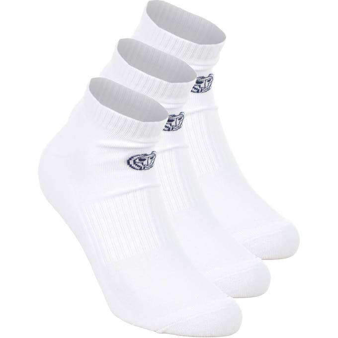 BIDI BADU Crew Performance Tennissokken Verpakking 3 stuks -wit