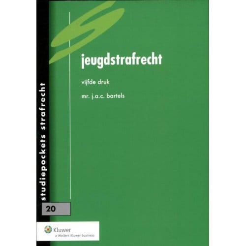 Jeugdstrafrecht - Studiepockets Strafrecht - J.A.C. Bartels