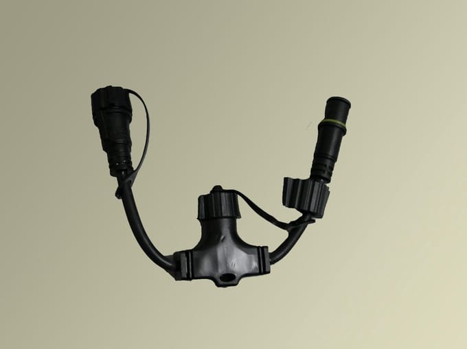 Winglinks Gold- T connector - zwart