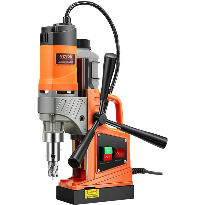 Magnetische boormachine 1450W 12500N Draagbare magneetboorpers 850RPM