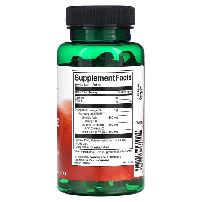 Bernagieolie, 1G, 60 Softgels