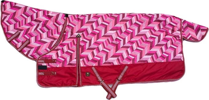 MHS Winterdeken Jessy 300 gram afneembare hals 60/80 cm Roze