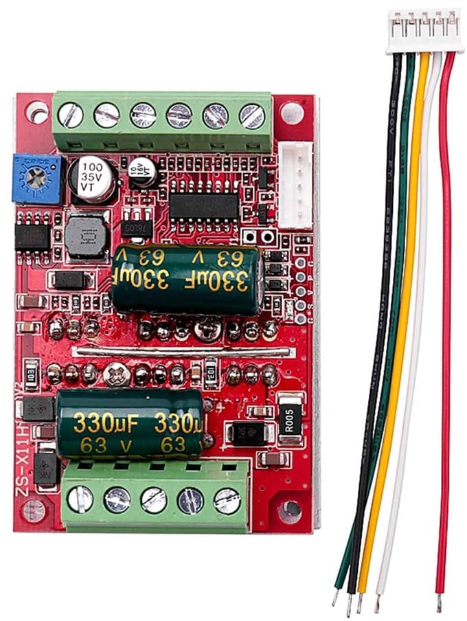 Allecto - Brushless Motor Controller - 12V 24V 48V - Voorwaarts en