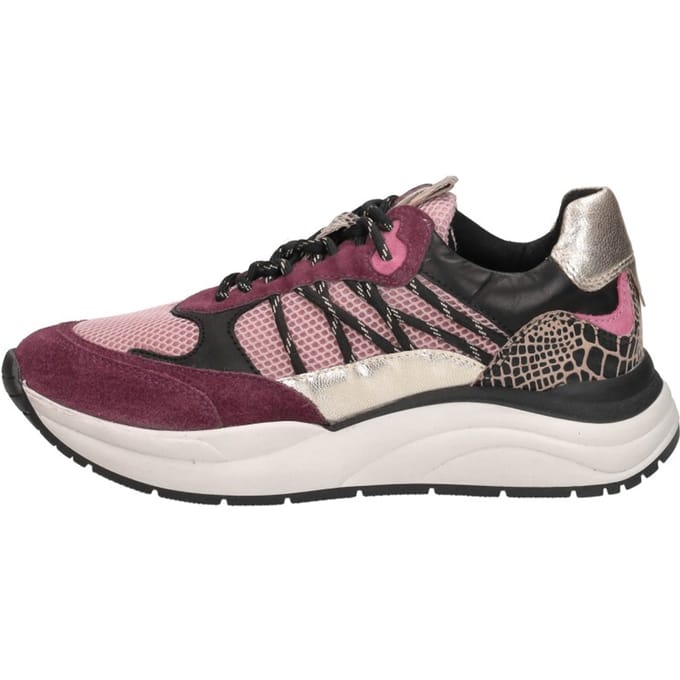 SUB55 Sneakers Laag Sneakers Laag - Bordeaux - Maat 38