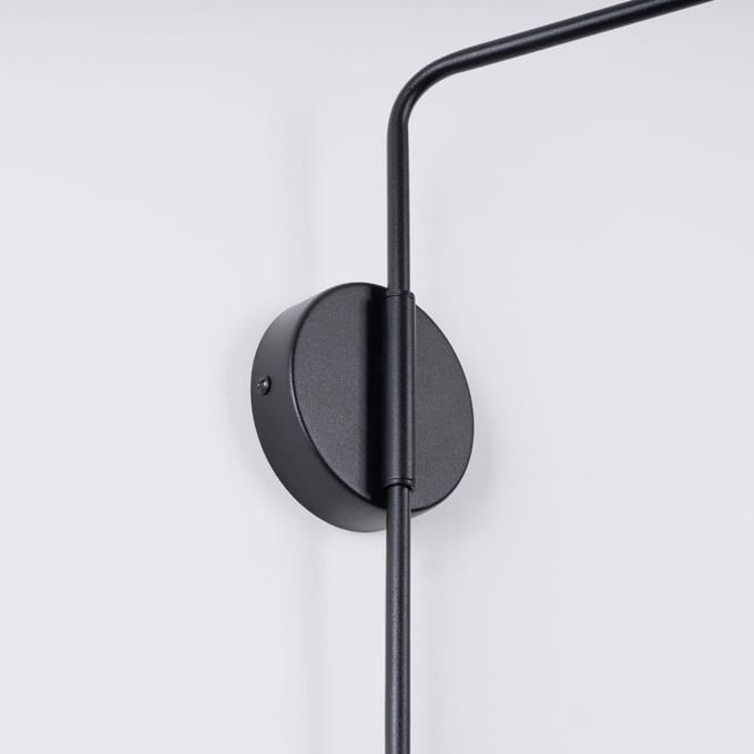 Sollux Lighting Hanglamp Nox - E14 - zwart - staal - 14x61x30cm