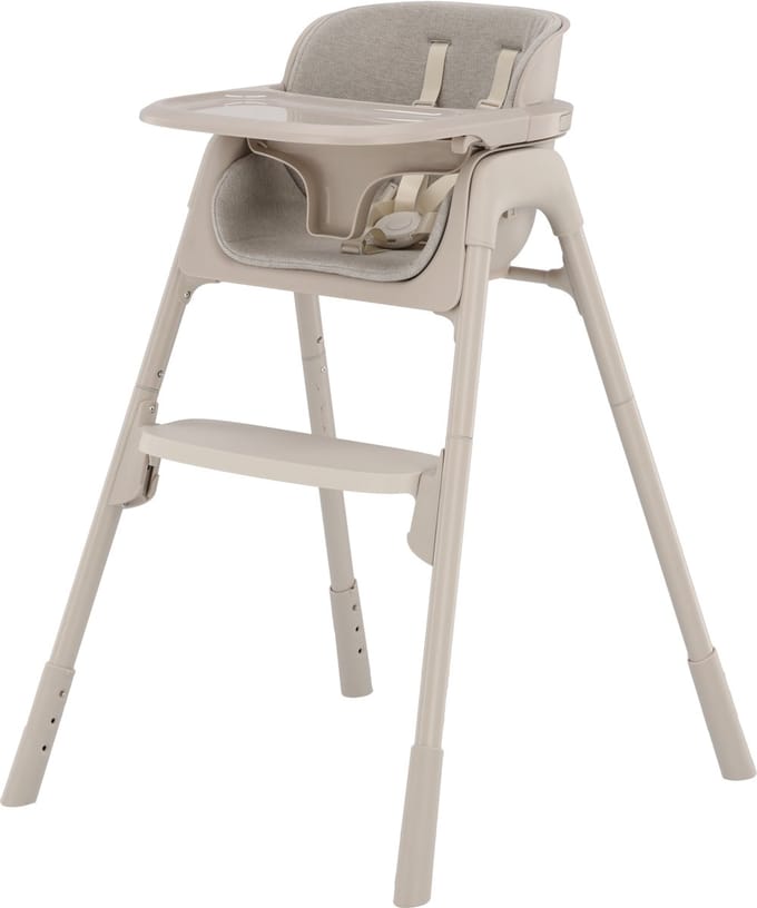 Qute Q-Dinner Kinderstoel - Clay