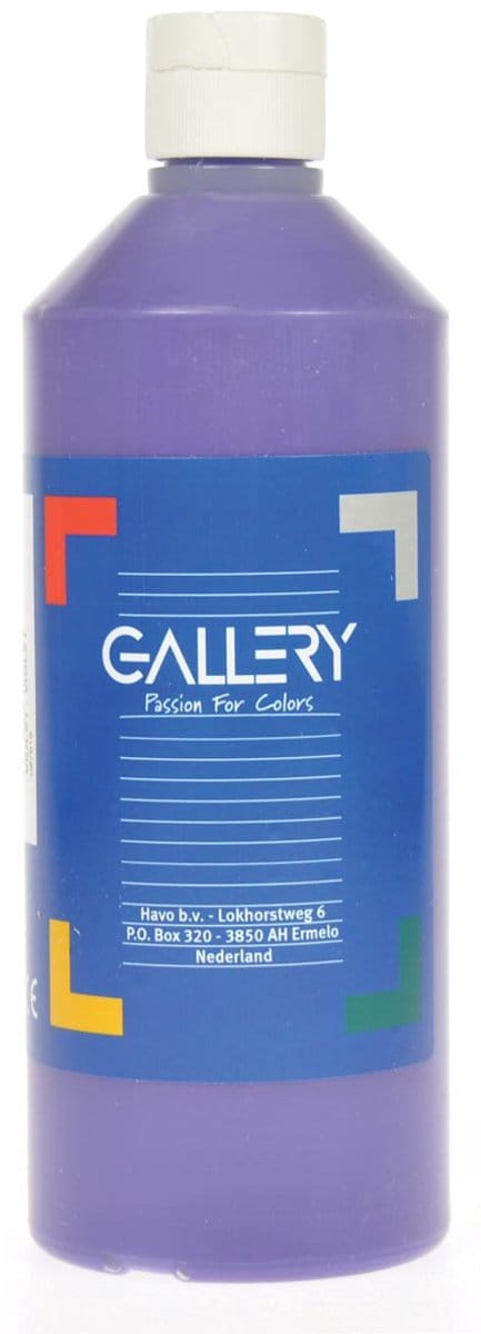 Gallery plakkaatverf | flacon van 500 ml | paars
