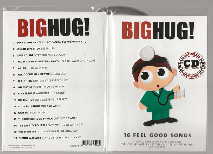 Beterschap Reliëf Wenskaart inclusief leuke cd