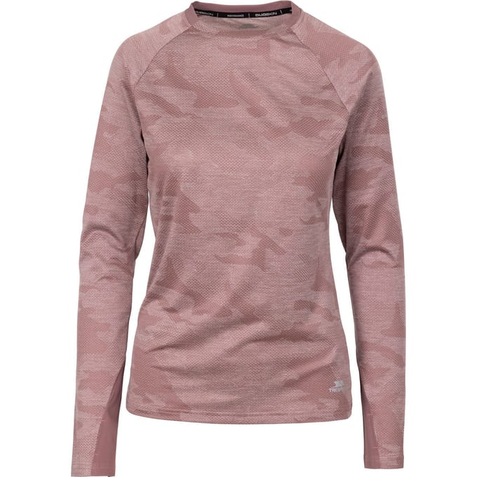 Trespass Dames/Dames Salween TP75 Top (Rozentoon)