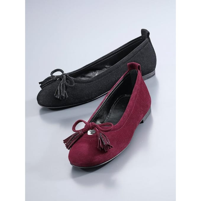 Ballerinas Lola Van Kennel & Schmenger rood
