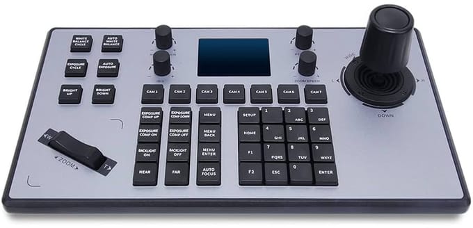 PTZ Camera Controller met POE - 4D Joystick & Decodering