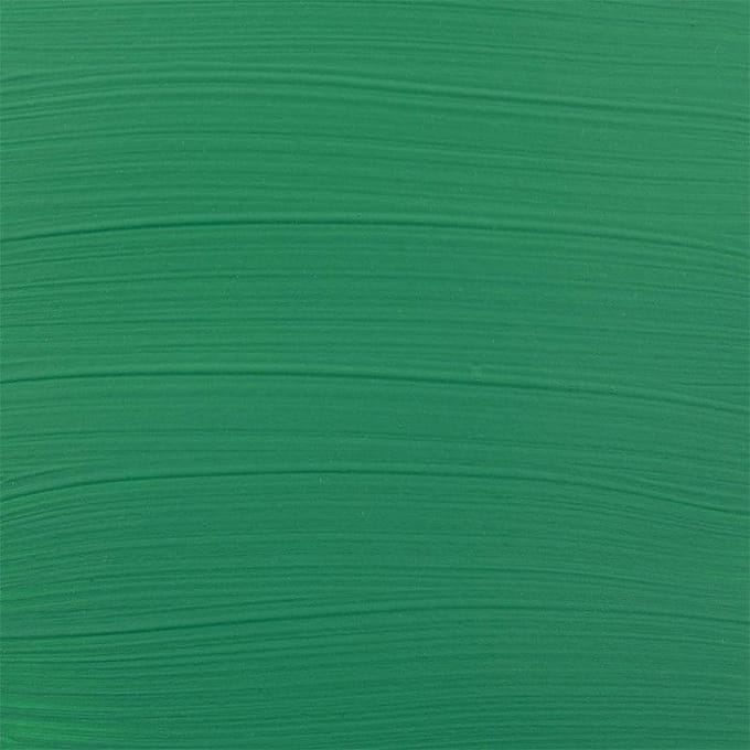 Peinture acrylique - TALENS - Amsterdam - 120ml - Vert Emeraude - Tube vert