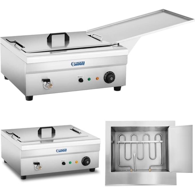 Royal Catering Friteuse - 18 liter - 3.200 W - koude zone 10011173