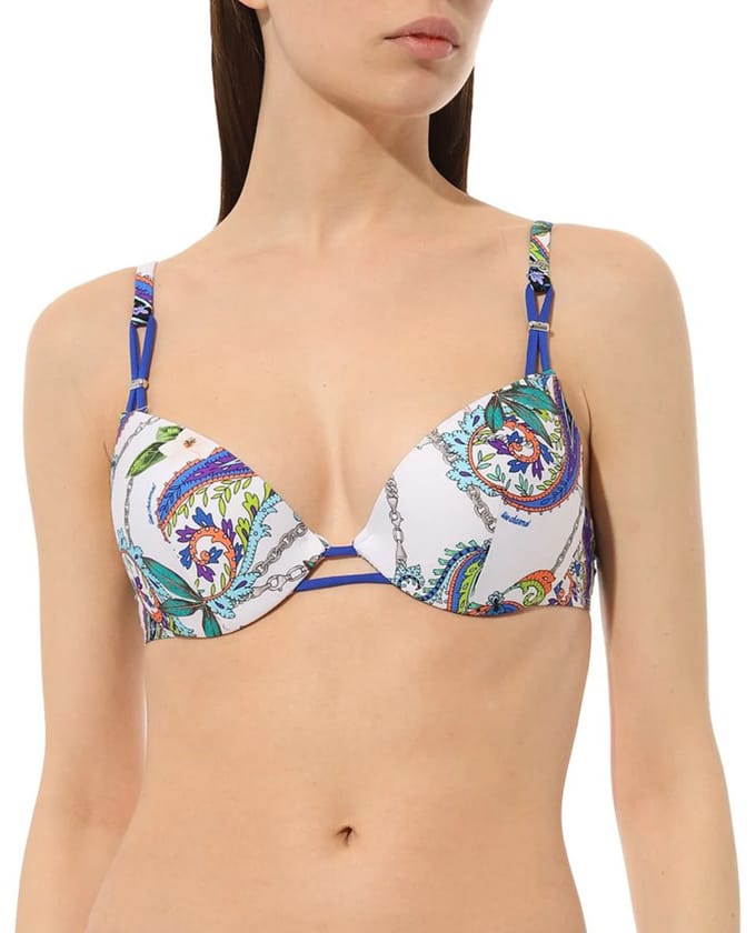 Lise Charmel Odyssée Cashmer - bikinitop - maat 75B - bleu cashmer - ABB8563