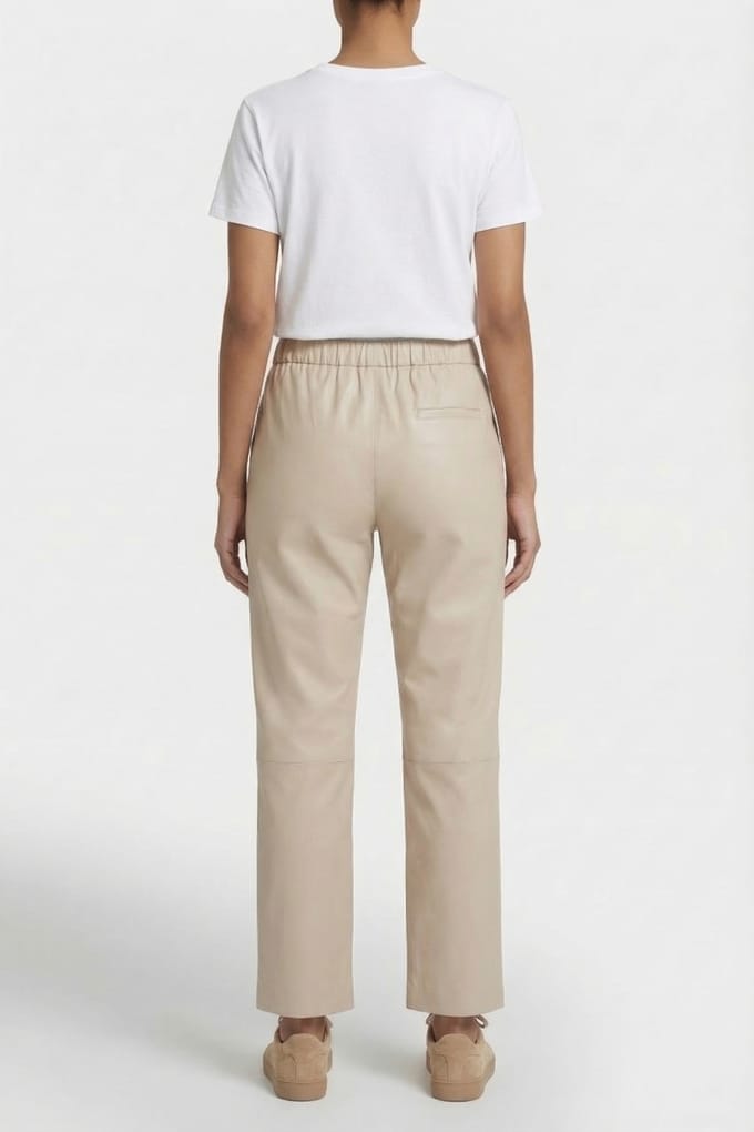 DNA Amsterdam Puca Ivory White Größe: 4 | Straight Jeans Outlet | Damen | Weiß