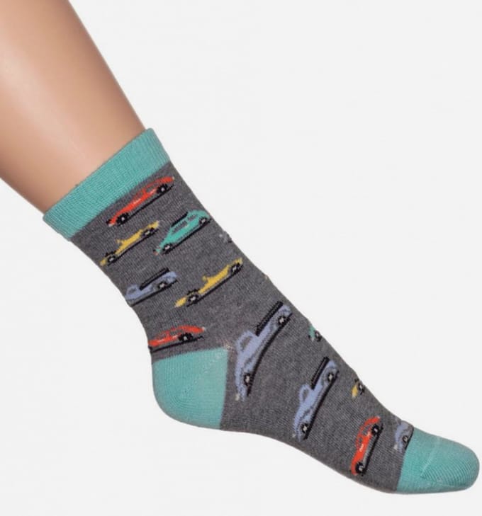 Bonnie Doon sokken maat 19/22 med grey heather