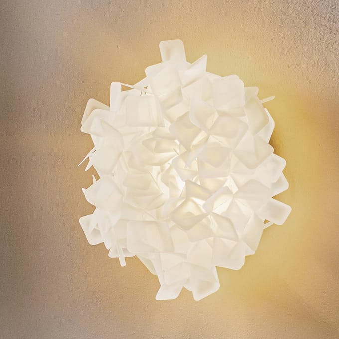 SLAMP Clizia Wand-/ Plafondlamp Mini Wit
