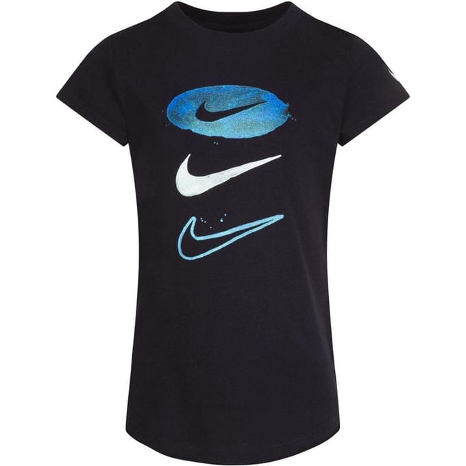 Nike Kinderen/Kinderen Daze Pill Swoosh T-Shirt (Zwart)
