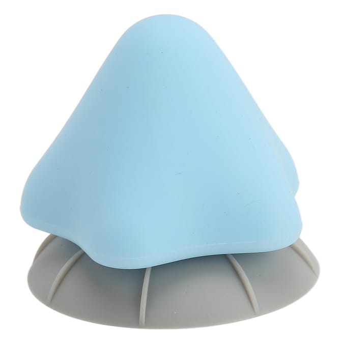 Massagebal Mini Siliconen Triggerpoint Vijfhoek Ontspannende Spierboog Zuignap Massagebal voor gray