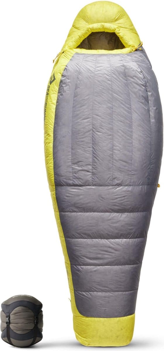 Sea To Summit Vonk W-9°c Slaapzak Geel Regular / Right Zipper