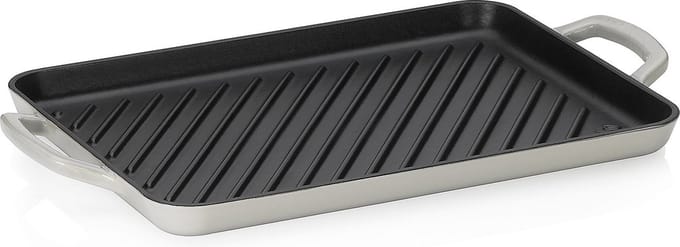 Grillplaat, Gietijzer, Grijs, 25 x 35 cm - Kela | Calido