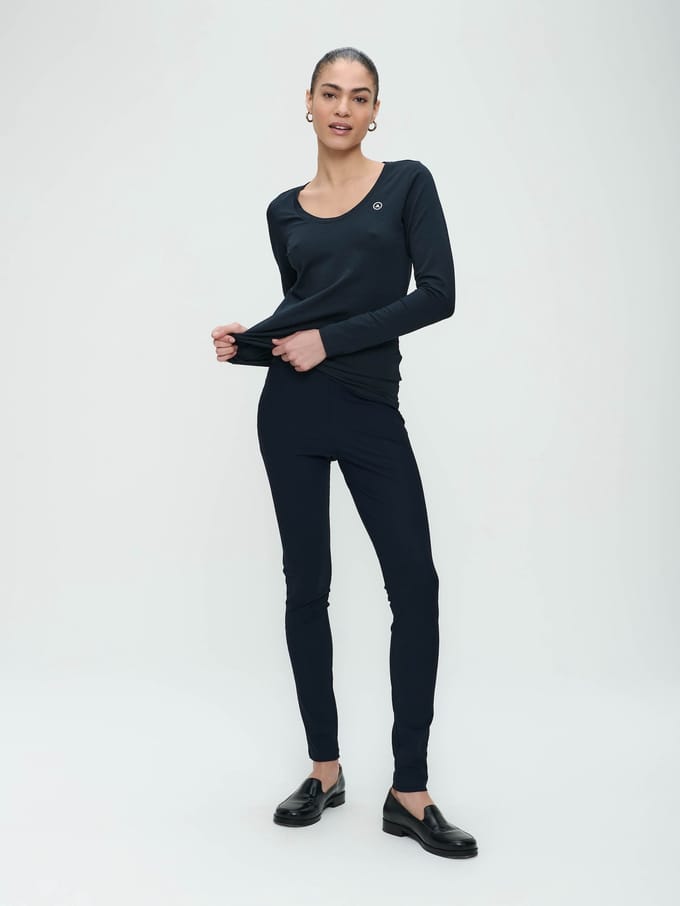Legging Nadja Easy Wear Technical Jersey | Blue - Blue / M