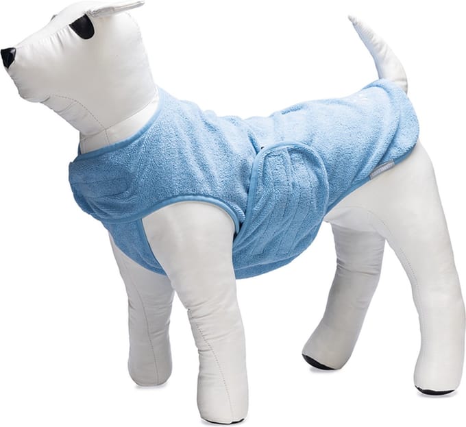 Beeztees Aras - Hondenbadjas - Blauw - 40 cm